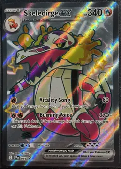 Skeledirge EX 081 - SVP Full Art Shiny SV Black Star Promo Pokemon TCG - NM Card - Image 1