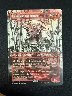 Heartless Hidetsugu BORDERLESS - Secret Lair (Magic Gathering) - Image 1