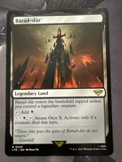 Barad-dur #253 (NM) Lord of the Rings LTR Magic MTG - Image 1