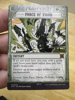 MTG Magic the Gathering Force of Vigor (29/87) Breaking News - Image 1