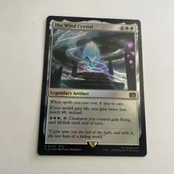 Mtg Final Fantasy The Wind Crystal NM Foil - Image 1