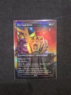 The Soul Stone (Borderless) Marvel's Spider-Man Foil - Image 1