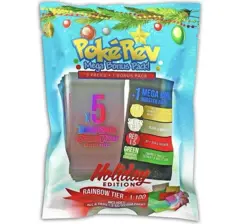 PokeRev Mystery Pack Holiday Sealed 6 Pokemon Booster Packs 5+1 Bonus Pack - Image 1