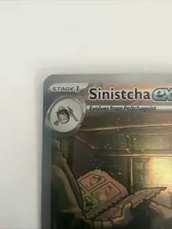 2024 NM Pokemon Sinistcha ex SIR 210/167 Sv06 Twilight Masquerade Near Mint Holo - Image 2