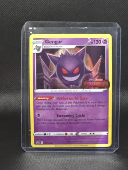 Pokemon Gengar - SWSH241 - Black Star Promo - Lost Origin Stamp - Image 3