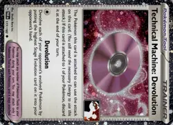 Pokemon TCG Technical Machine Devolution 177/182 Play Prize Stamp Cosmos Holo - Image 5