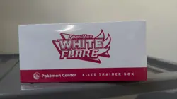 Pokemon Center White Flare Elite Trainer Box ETB Brand New Sealed - Image 4