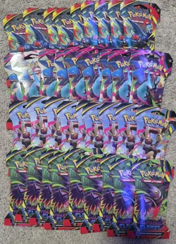 Pokemon Mega Evolution Phantasmal Flames Lot Of 36 Sleeved Booster Pack - Image 1