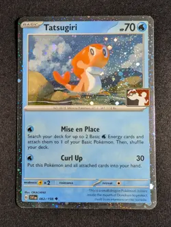 Pokemon Tatsugiri 062/198 Cosmos Holo Prize Pack Series 3 NM - Image 1