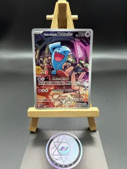 Pokemon TCG Team Rocket's Wobbuffet SVP 203 Black Star Promo Destined Rivals - Image 1