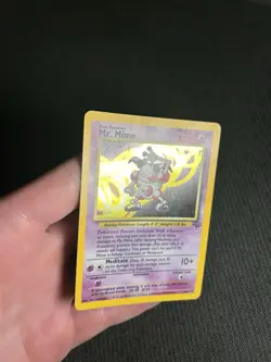 Pokemon TCG Mr. Mime 6/64 Jungle Holo Rare MP - Image 4