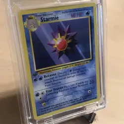 Pokemon Custom 1st Edition FANART 1999 startyu starmie Base x2 - Image 2