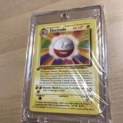 Pokemon Custom 1st Edition FANART 1999 electrode volt orb Base x2 - Image 2