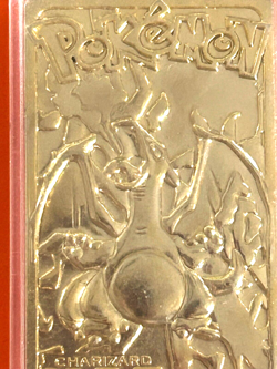 Pokemon Vintage 1999 23K Gold Plated Card Nintendo Limited Edition CHARIZARD - Image 3