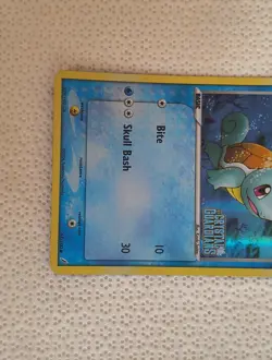 Pokemon Squirtle EX Crystal Guardians Reverse Stamped Holo Card 63/100 - Image 5
