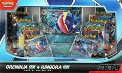 Pokemon Trading Card Game Greninja ex and Kingdra ex Special Collection Box NEW - Image 1