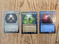 MAGIC THE GATHERING LORD OF THE RINGS 3 CARDS SHOWCASE BUNDLE MTG -GANDALF,LEGOL - Image 1