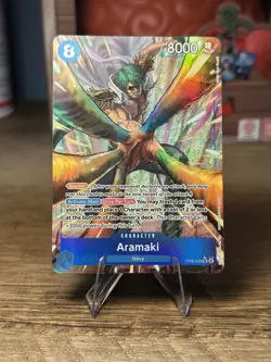 Aramaki OP06-043 SR Alt Art Wings Of The Captain One Piece Card Game English - Image 1