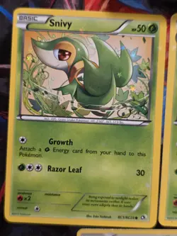 Serperior RC3/RC25, Snivy RC1, & Servine RC2 Legendary Treasures Pokemon Cards - Image 4