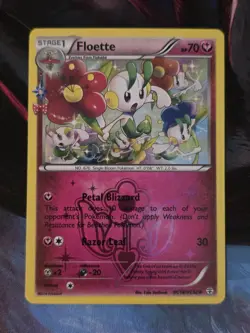 Floette RC18/RC32 Generations Radiant Collection Holo Pokemon Card - Image 1