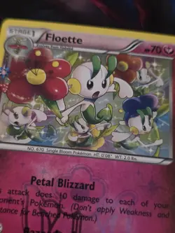 Floette RC18/RC32 Generations Radiant Collection Holo Pokemon Card - Image 2