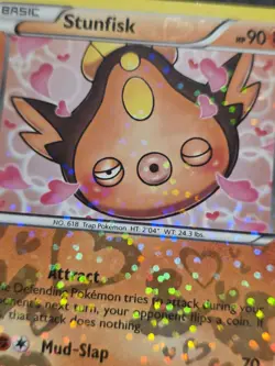 Stunfisk RC12/RC25 Legendary Treasures Radiant Collection Holo Pokemon Card - Image 2