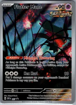 Flutter Mane SVP 097 SV: Scarlet & Violet Promo Cards - Pokemon Card - NM - Image 1