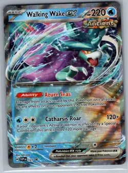 Walking Wake ex SVP 127 SV: Scarlet & Violet Promo Cards - Pokemon Card - NM - Image 1