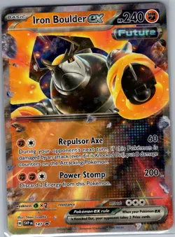 Iron Boulder ex SVP 147 SV: Scarlet & Violet Promo Cards - Pokemon Card - NM - Image 1