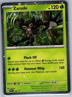 Zarude - (Cosmos Holo) SVP 199 Scarlet & Violet Promo - Pokemon Card - NM - Image 1