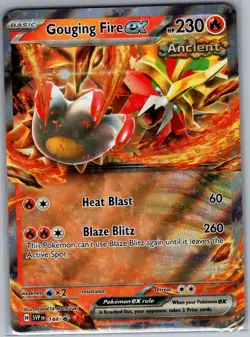 Gouging Fire ex SVP 144 SV: Scarlet & Violet Promo Cards - Pokemon Card - NM - Image 1