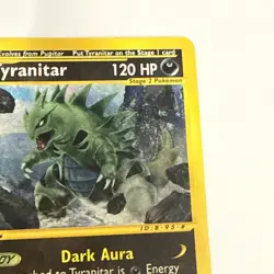 Pokemon Tyranitar Expedition Card 66/165 Rare Near Mint Condition Non Holo - Image 2