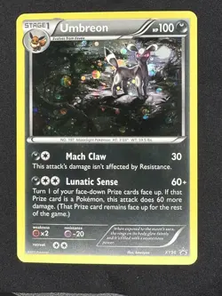 Pokemon TCG Umbreon XY96 XY Holo Ultra Rare Black Star Promo Card NEAR MINT - Image 1