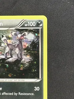 Pokemon TCG Umbreon XY96 XY Holo Ultra Rare Black Star Promo Card NEAR MINT - Image 4