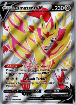 Zamazenta V - SWSH293 SWSH: Sword & Shield Promo Cards - Pokemon Card - NM - Image 1