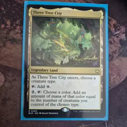 Three Tree City - Bloomburrow BLB - Rare - MTG Magic - Pack fresh - Image 1