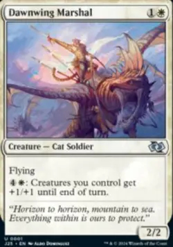 Dawnwing Marshal Foundations Jumpstart J25 1 MTG Regular - Image 1