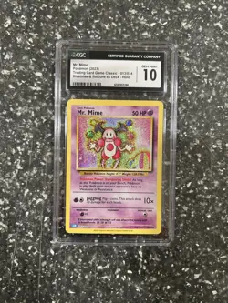 Pokemon 2023 Holo Classic Collection Mr. Mime #013/034 CGC 10 - Image 1