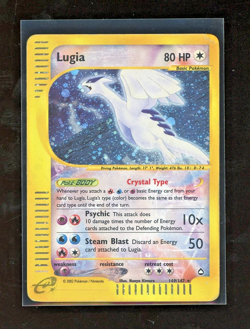 2003 Aquapolis Crystal Lugia Holo Foil 149/147 WOTC Pokemon SECRET RARE - Image 1