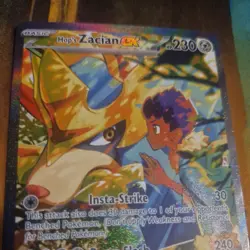 Hop's Zacian ex 186/159 Pokemon TCG Sv09: Journey Together SIR Holo - Image 2