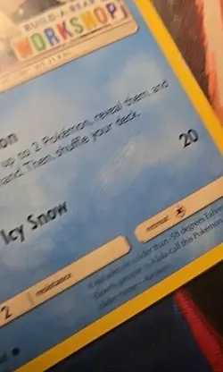 Alolan Vulpix (Build-A-Bear Stamped Online Promo 2018) 21/145 Pokemon TCG MP-/HP - Image 4