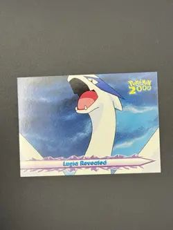 2000 Topps Pokemon The Movie 2000 #44 Lugia Revealed - Image 1
