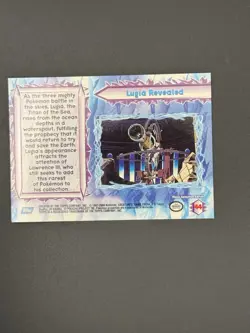 2000 Topps Pokemon The Movie 2000 #44 Lugia Revealed - Image 2