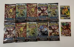 Pokemon TCG XY Steam Siege Booster Pack Lot 10x - Image 1