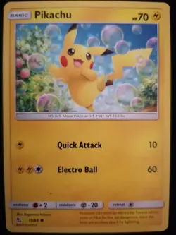 POKEMON 2019 - RAICHU GX SM213 & PIKACHU 19/68 - HIDDEN FATES - ENG - STAR PROMO - Image 3