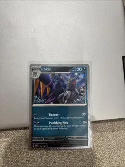Pokemon Paradox Rift Lokix Cosmos Holo Exclusive Promo SVP 122/182 - Image 1