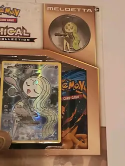 Pokemon Meloetta Mythical Collection Box New Sealed Evolutions Packs Error - Image 3