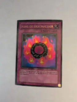 Yugioh Ring Of Destruction IOC-SE3 Ultra Rare Limited Edition LP - Image 1