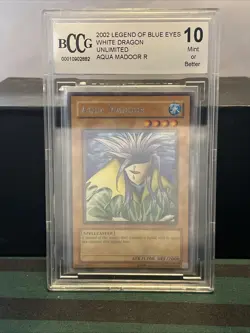 Aqua Madoor LOB-027 BCCG 10 2002 Legend Of Blue Eyes White Dragon - Image 1
