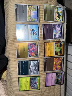 Pokemon Scarlet Violet Set of Holo and Exs Rare Cards Near Mint Condition - Image 2